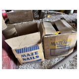 2 PARTIAL BOXES OF NAILS