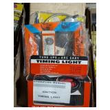 TIMING LIGHT, FLEXIBLE DRILL DRIVE, SANDPAPER,MORE