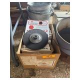 7IN GRINDING WHEEL COLLECTION - NEW/CASE