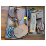 2 BOXES WOODEN KIDS TOYS