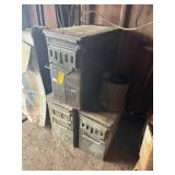 3 LARGE AMMO CANS