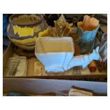 STONEWARE PLANTERS & KNICK KNACKS