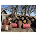 COLLECTION OF STEEL DRUMS