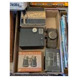 ANTIQUE CAMERAS & BINOCULARS