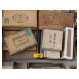 CIGAR BOX COLLECTION - 2 FLATS