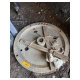 VINTAGE LARGE FLYWHEEL