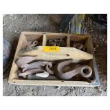 COLLECTION OF CHAIN HOOKS