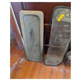 2 ANTIQUE WINDOWS