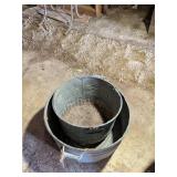 2 ROUND GALVANIZED BUCKETS