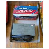 VINTAGE CAP GUN CAPS & GOGGLES