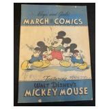 WALT DISNEY MICKEY MOUSE MARCH OF COMICS