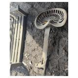 ANTIQUE CHAMPION CAST IRON TRACTOR SEAT