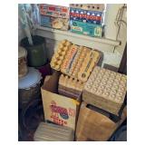 VINTAGE EGG CARTONS