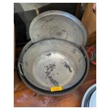 GALVANIZED TUB WITH LID