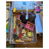VINTAGE KIDS HARMONICA, TOY HAT & MORE