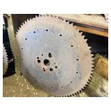 2 LARGE SAW BLADES - 30 AND 28IN