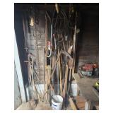 HAND TOOL COLLECTION, SHOVELS, AXES, SAWS, MORE