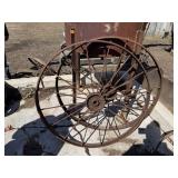 2 - 45' MATCHING STEEL WHEELS