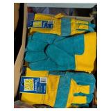 NEW INSULATED LEATHER WORK GLOVES
