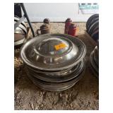 ASST LARGE HUBCAP COLLECTION