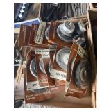 NEW 4IN WIRE WHEEL BRUSHES