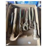 HAMMERS, PIPE WRENCHES, PLIERS, MORE