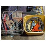 JUMPER CABLES, CAULK GUN, AND MORE