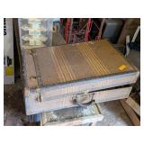 VINTAGE HARD SIDED TRAVELING LUGGAGE