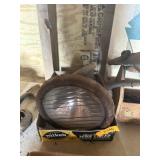 2 ANTIQUE LARGE HEADLIGHTS