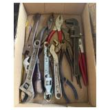 ADJUSTABLE WRENCHES, PIPE WRENCH, PLIERS, MORE