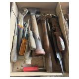 HAMMERS, SCREWDRIVERS, ANDJUSTABLE PLIERS