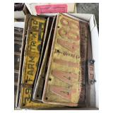 5 - 1940S LICENSE PLATES