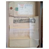 VINTAGE SEARS LETTER & ENVELOPE