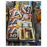 SPARE KEY HOLDER AND TIRE REPAIR KIT