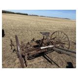 ANTIQUE HORSE DRAWN HAY TEDDER