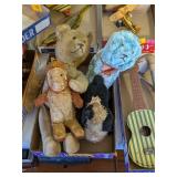 3 ANTIQUE STUFFED ANIMALS