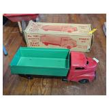 TIN DUMP TRUCK IN ORIGINAL BOX