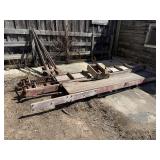 ANTIQUE WOOD CONVEYOR