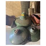 3 VINTAGE LIGHT FIXTURES