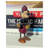 ANTIQUE MINNIE MOUSE WOOD FIGURINE