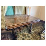 ANTIQUE DINING ROOM TABLE