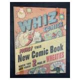 WHIZ WHEATIES COMIC BOOK
