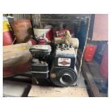VINTAGE WATER PUMP WITH 2.5HP BRIGGS ENGINE