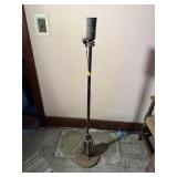 ANTIQUE DECORATIVE LAMP WITH GLASS BOTTOM