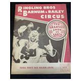 1952 RINGLING BROS & BARNUM BAILEY CIRCUS MAILER