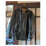 VINTAGE RUGBY LEATHER JACKET
