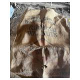 1923 CALIFORNIAL WALNUTS BURLAP SACK