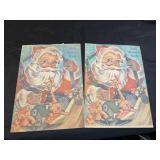 2 - JOLLY SANTAS BOOKS - HC PRANGE KINNEYS