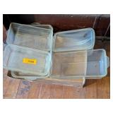 VINTAGE GLASS BREAD PANS & MORE