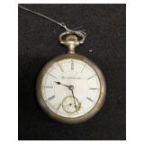 1882 ELGIN MODEL 1 6S 7J WATCH, WORKS